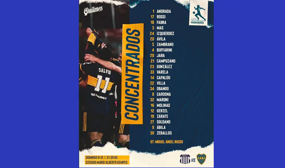 Boca Juniors vs Talleres Boca Juniors vs Talleres