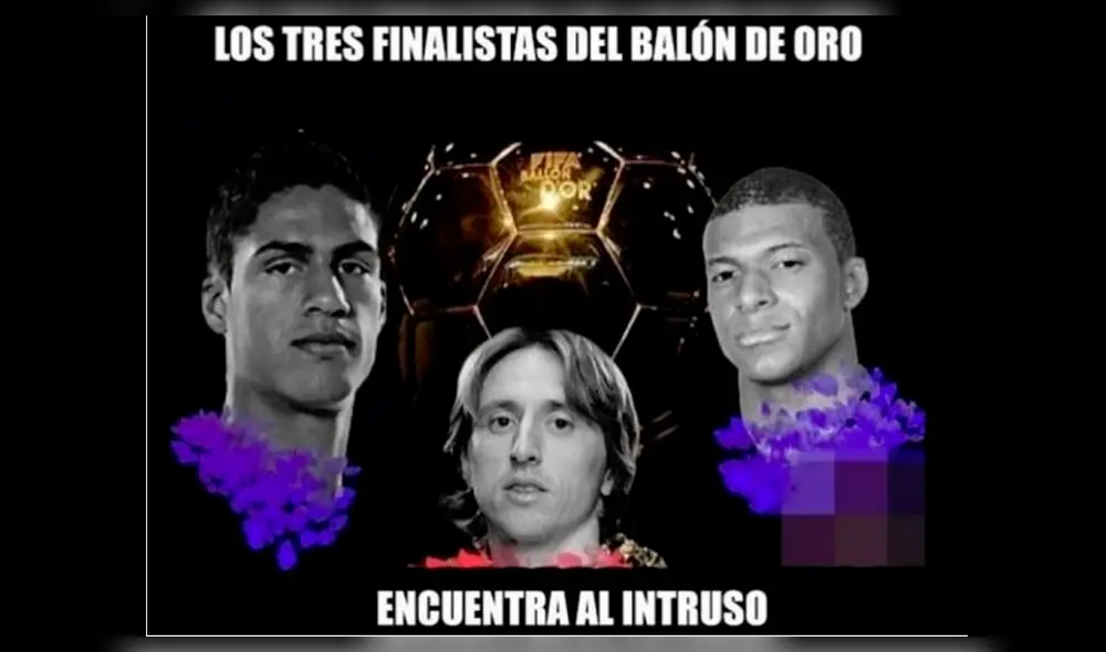 Modric ganó el Balón de Oro desplazando a Cristiano y Messi, y salieron los divertidos memes [FOTO]