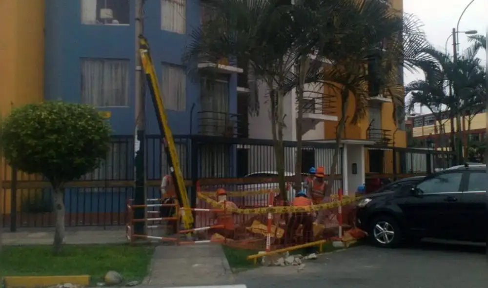 Enel atiende reclamo de la ciudadanía