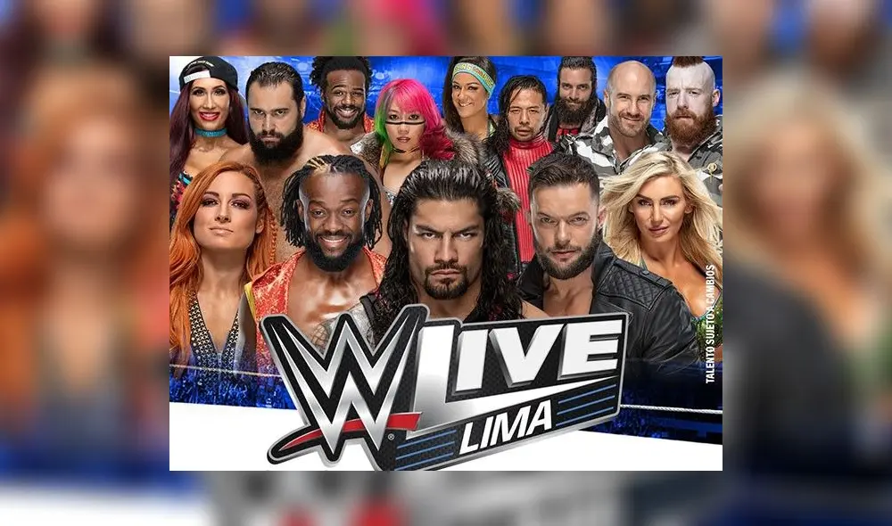 WWE Live en Lima.
