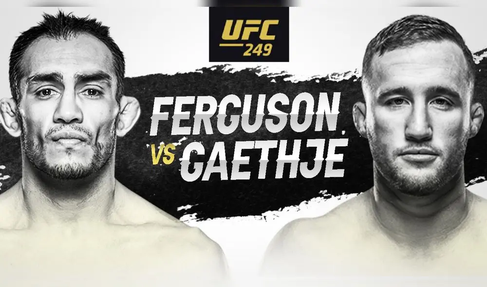 Tony Ferguson vs Justin Gaethje HOY EN VIVO en el UFC 249. Foto: Composición