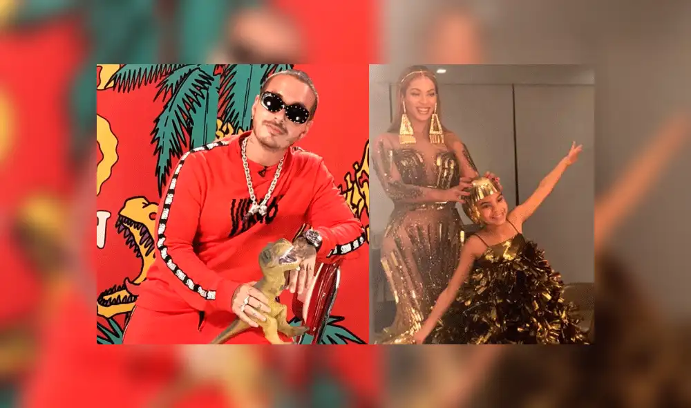 J Balvin asegura que su éxito es gracias a la hija de Beyoncé 