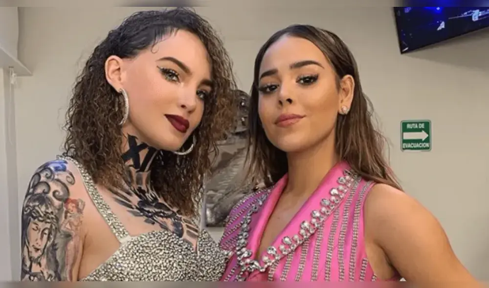 Belinda y Danna Paola compartieron fotos de su encuentro en los Spotify Awards. (Foto: El Informador)