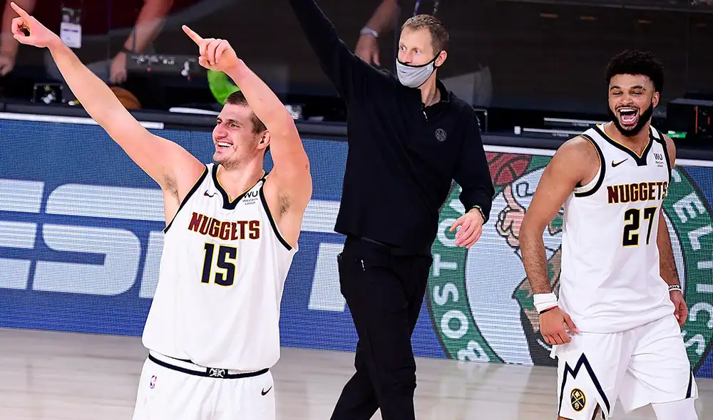 Denver Nuggets venció 4-3 en la serie a Los Angeles Clippers por los NBA Playoffs 2020. Foto: AFP