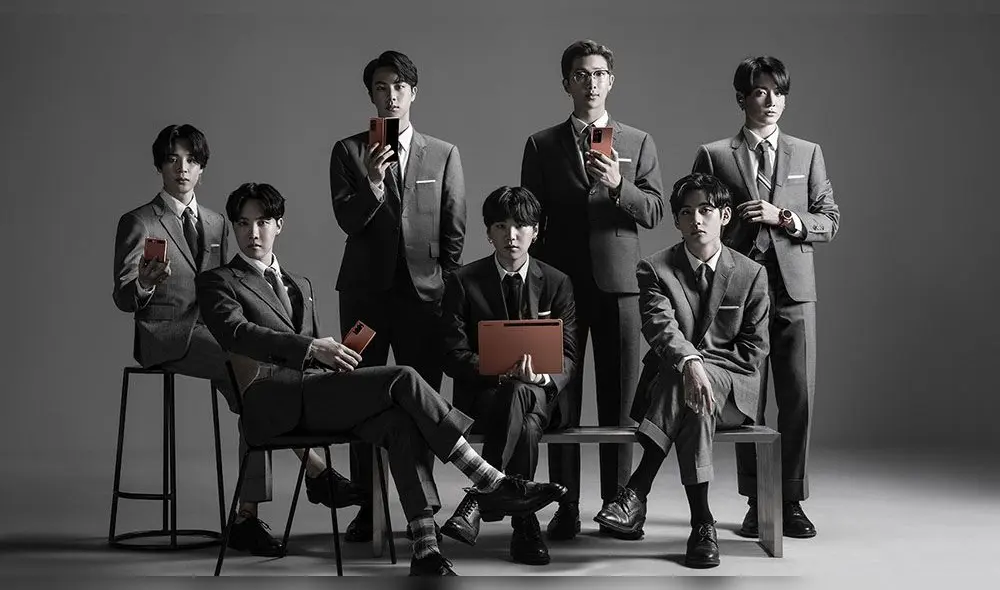 BTS en Samsung Galaxy Unpacked