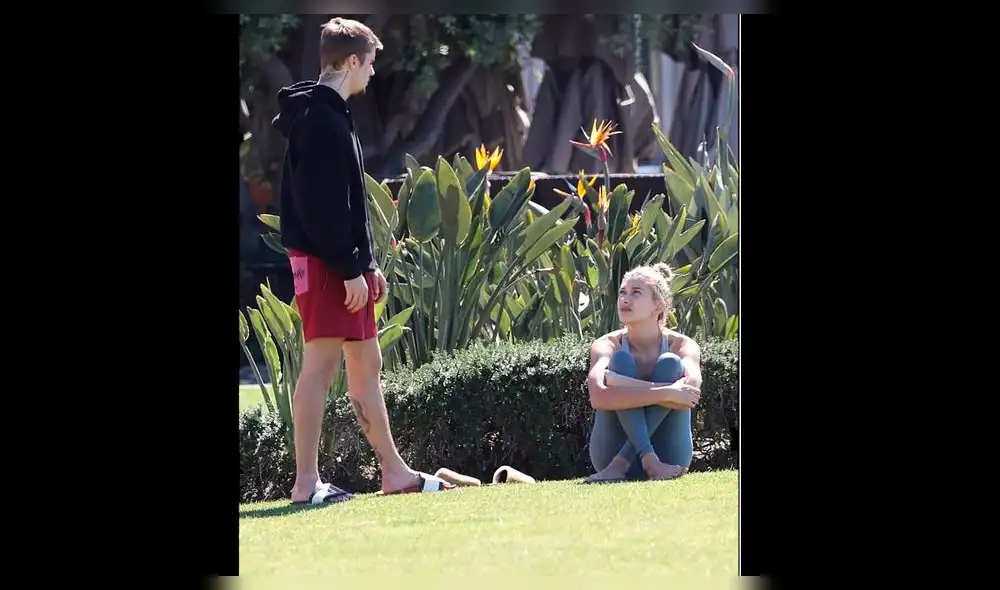 Justin Bieber y Hailey Baldwin son captados discutiendo en la vía pública