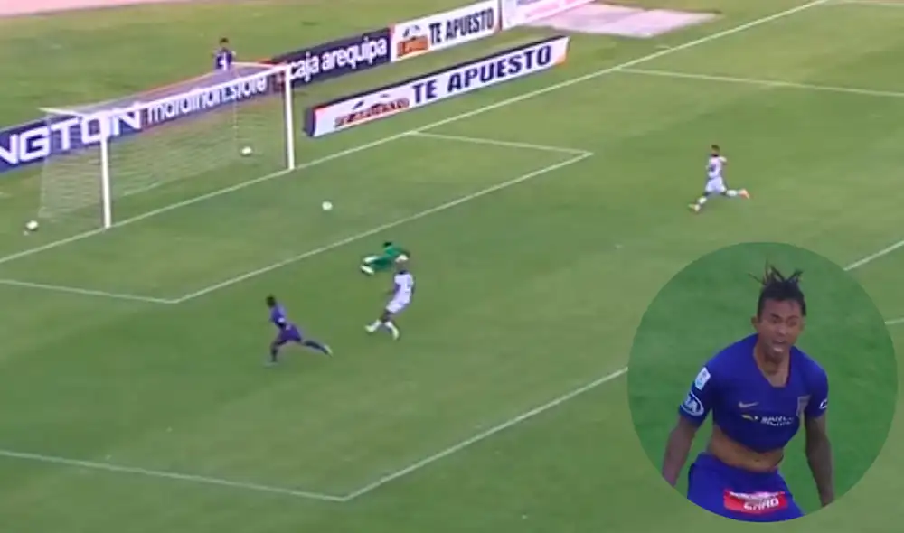 Joazinho Arroé marcó el tercer gol de Alianza Lima sobre Melgar en Arequipa. | Foto: Gol Perú Joazinho Arroé marcó el tercer gol de Alianza Lima sobre Melgar en Arequipa. | Foto: Gol Perú