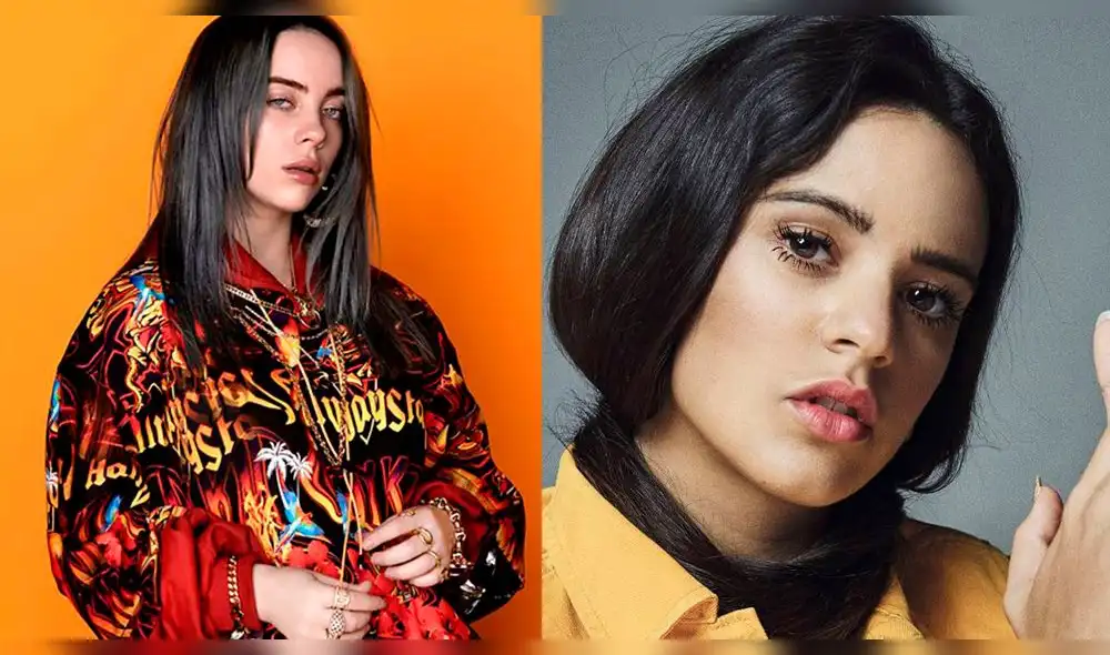 Billie Eilish y Rosalía Billie Eilish y Rosalía