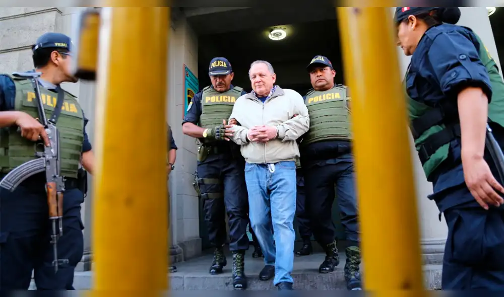 Vicente Silva Checa fue internado en el penal Ancón I [VIDEO]