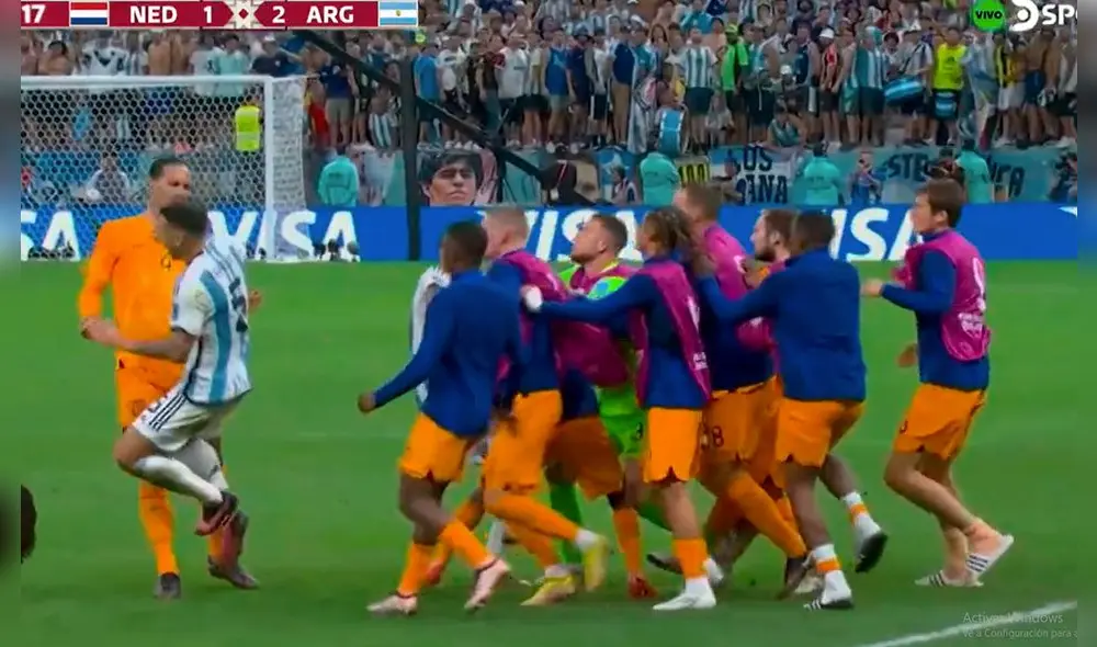 Argentina se enfrenta a Países Bajos por una Copa del Mundo después de 8 años. Foto: DSports