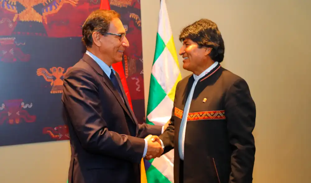 Presidentes Martín Vizcarra y Evo Morales se reúnen esta martes en Moquegua