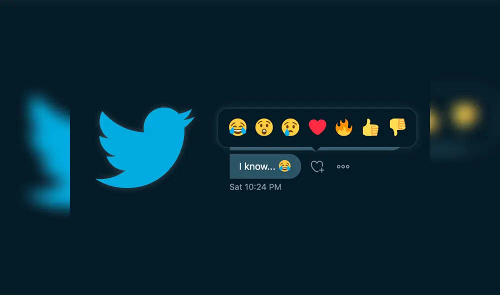 Nuevas reacciones emoji llegan a los mensajes directos de Twitter.