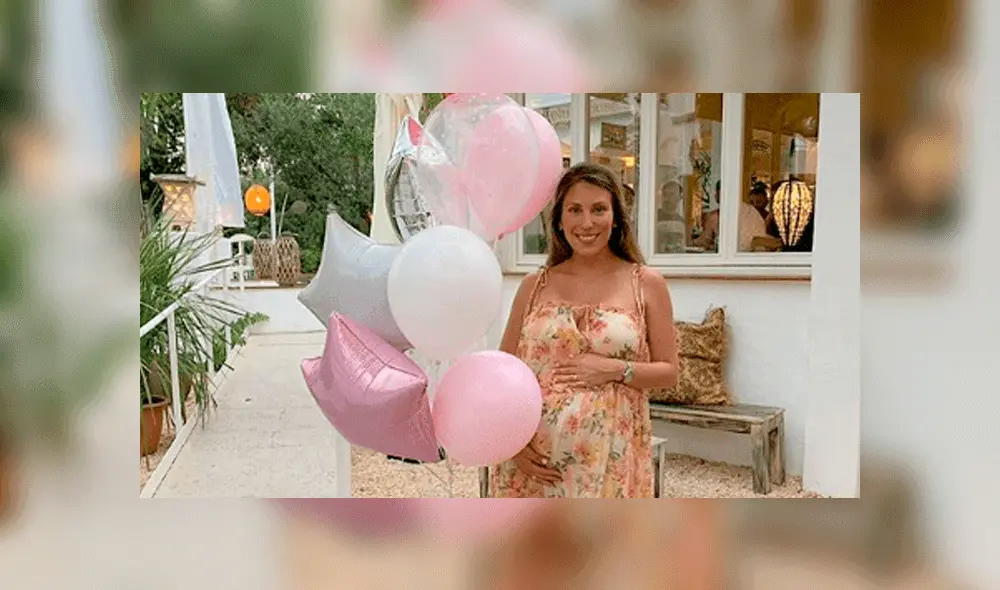 Delly Madrid celebró el Baby Shower de sus mellizas. Foto: Instagram