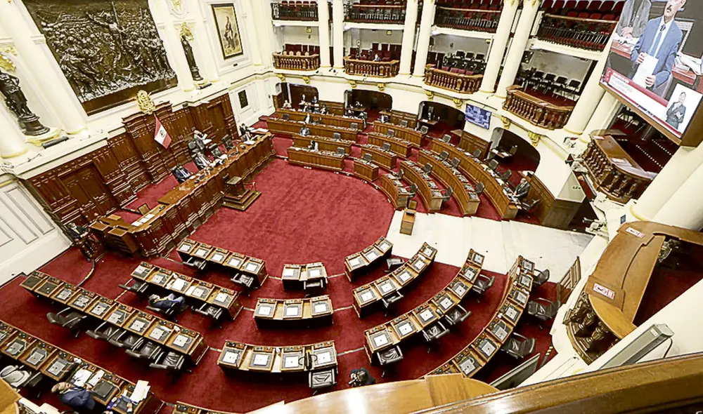 Congreso. Bancadas buscarán réditos en medio del conflicto. Foto: difusión