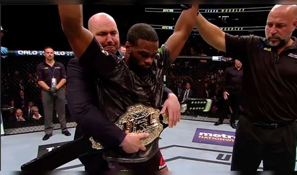 UFC 228: Woodley retiene, Andrade aplasta y Zabit sorprende en un espectacular evento [RESUMEN y VIDEOS]