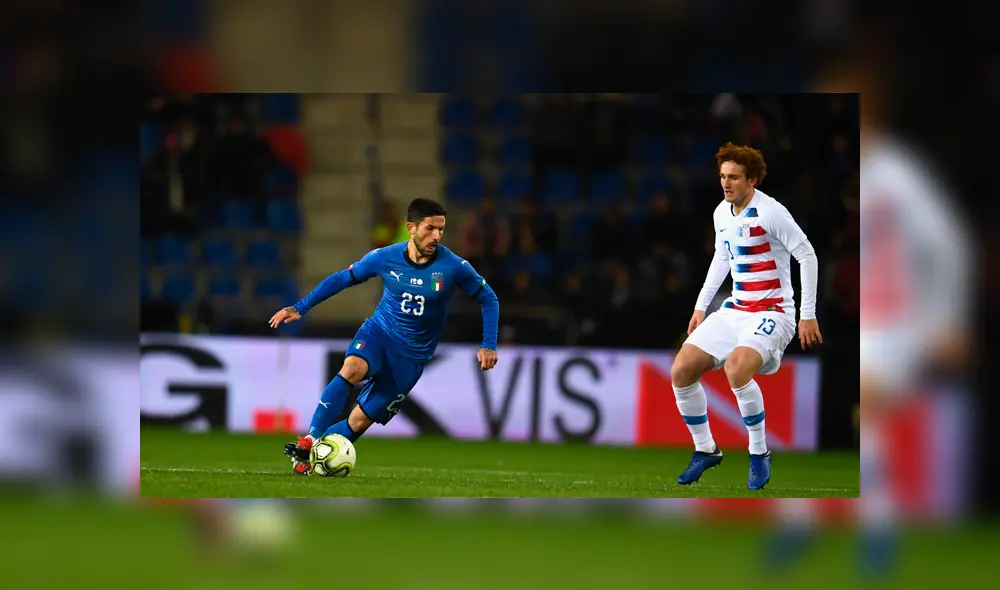 Italia, con gol agónico, venció 1-0 a Estados Unidos por Fecha FIFA 2018 [RESUMEN]