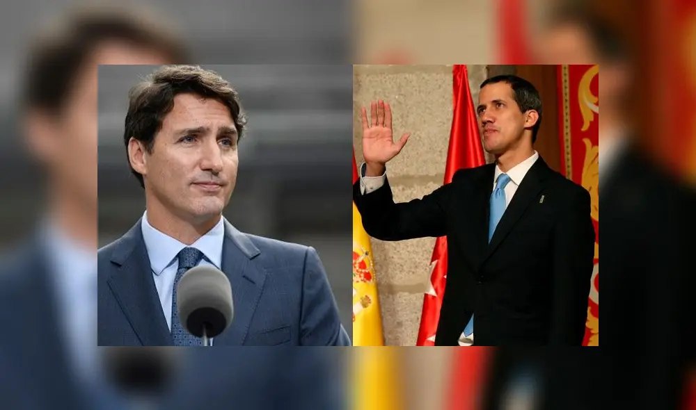 Justin Trudeau informó que se reunirá con Juan Guaidó este 27 de enero. Foto: Composición. Justin Trudeau informó que se reunirá con Juan Guaidó este 27 de enero. Foto: Composición.