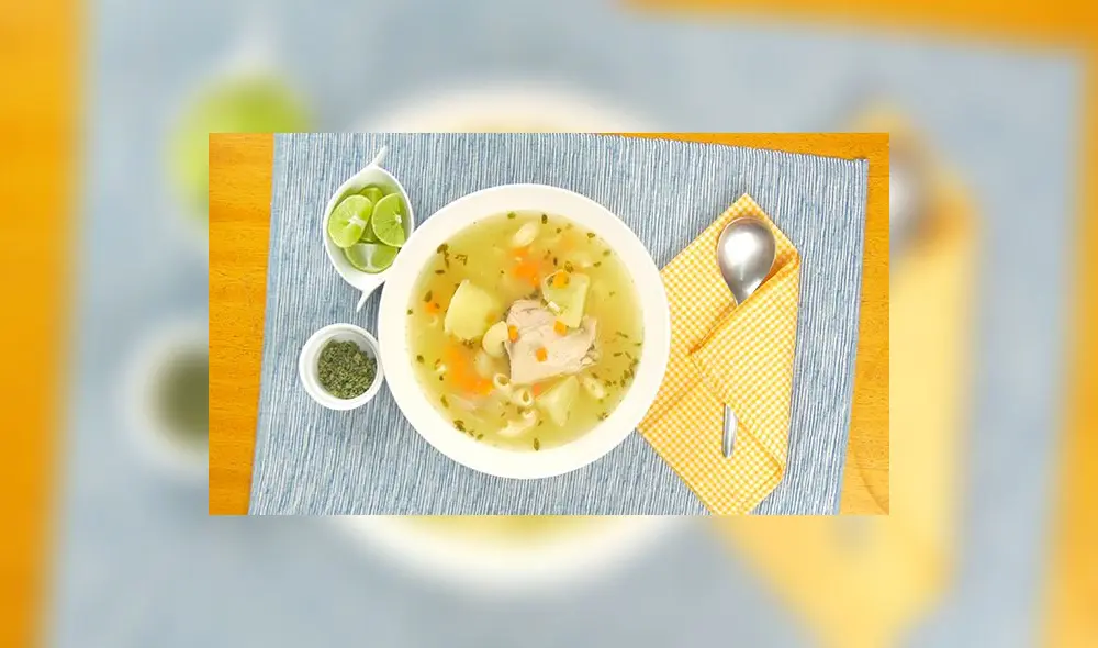 Cómo hacer sopa de pollo [RECETA + VIDEO]