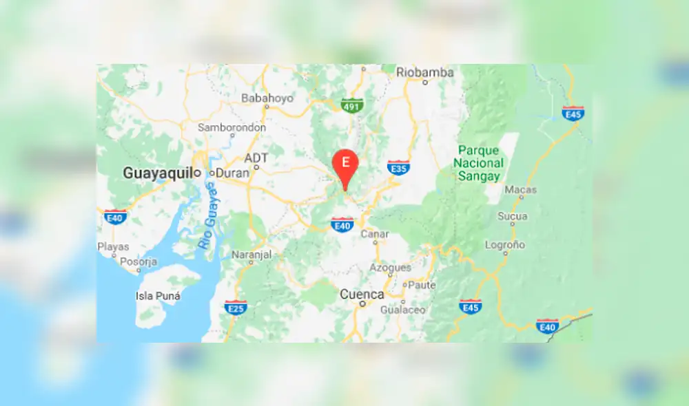Sismo de 6,6 sacude la ciudad de Guayaquil en Ecuador