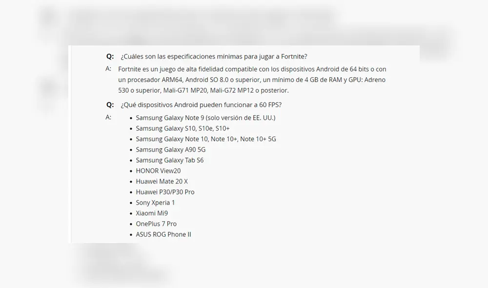 Donde son más específicos con los requisitos. Revisa toda la lista de celulares compatibles en la nota.