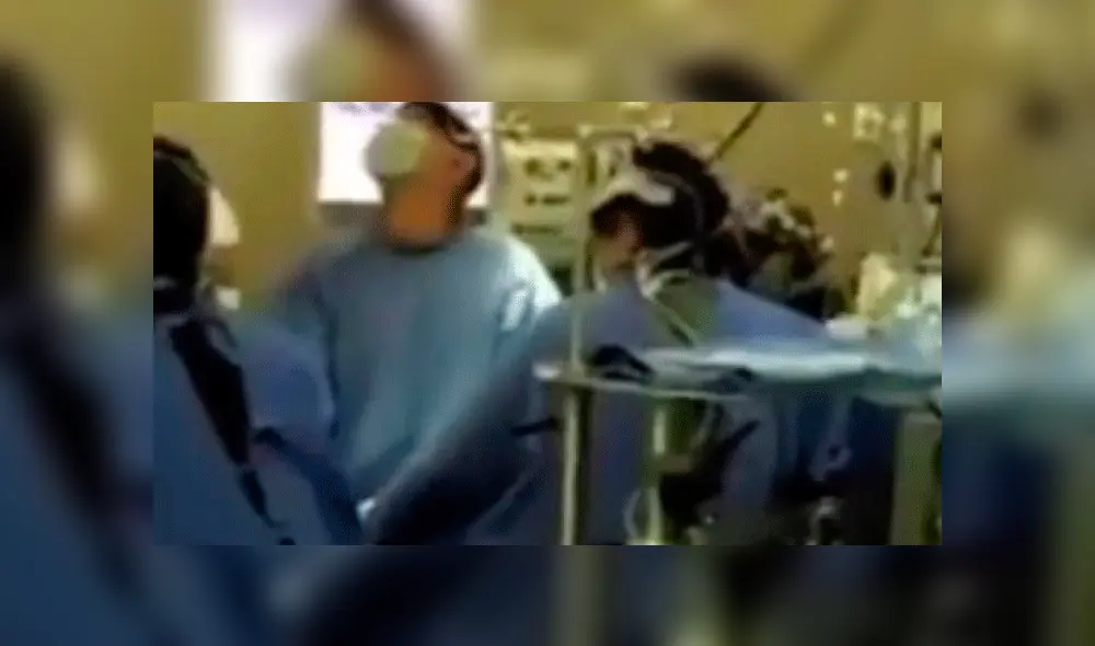 En YouTube, médicos sorprendidos por terremoto en plena cirugía causan asombro con reacción 