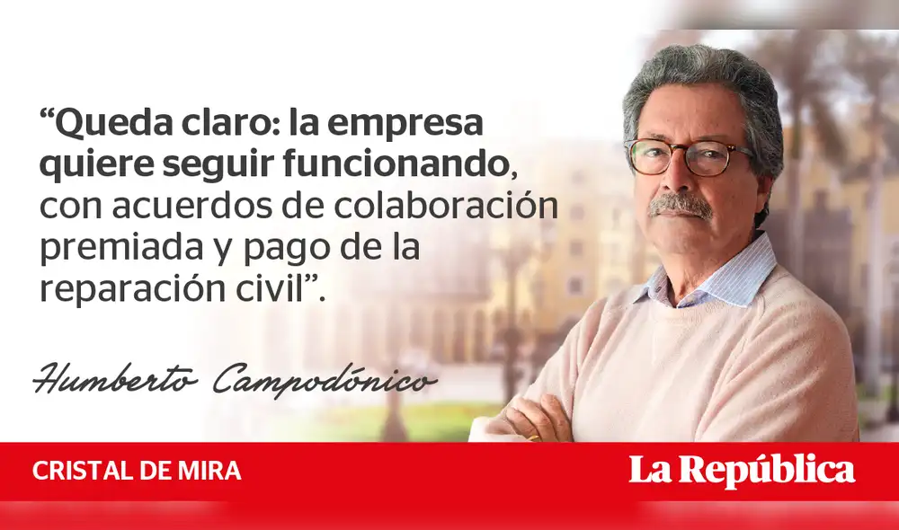 Odebrecht: una delgada línea roja