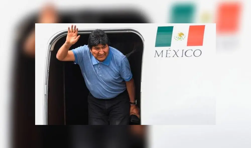 Evo Morales renunció a la presidencia de Bolivia y México le brindó asilo político. Foto: AFP Evo Morales renunció a la presidencia de Bolivia y México le brindó asilo político. Foto: AFP