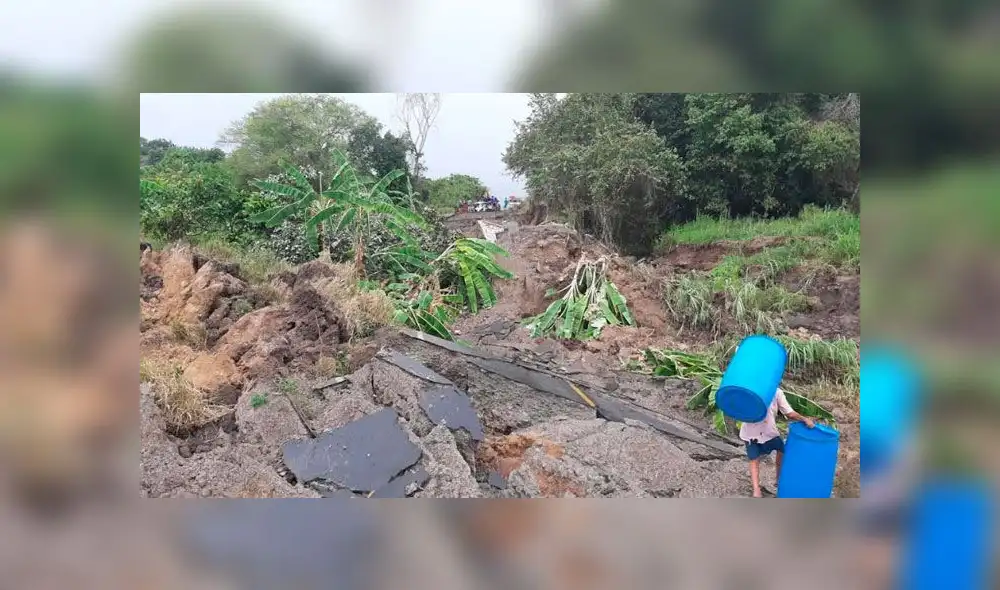 Amazonas: falla geológica deja incomunicados a pobladores de más de 40 caseríos [FOTOS]