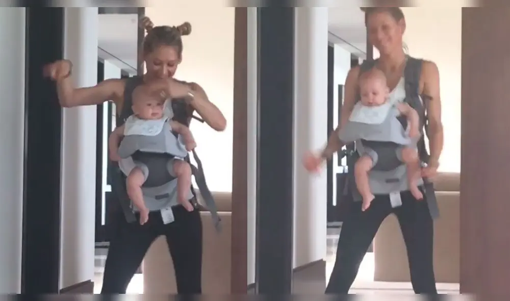 Anna Kournikova presume a sus gemelos en Instagram