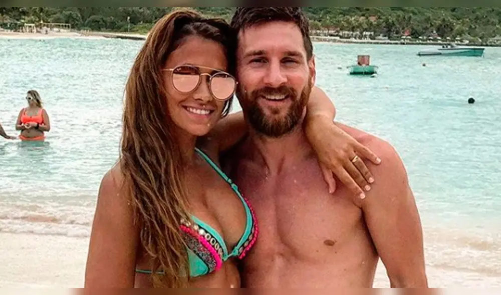 Antonela Roccuzo lució sexy outfit al asistir a un bautizo junto a Lionel Messi