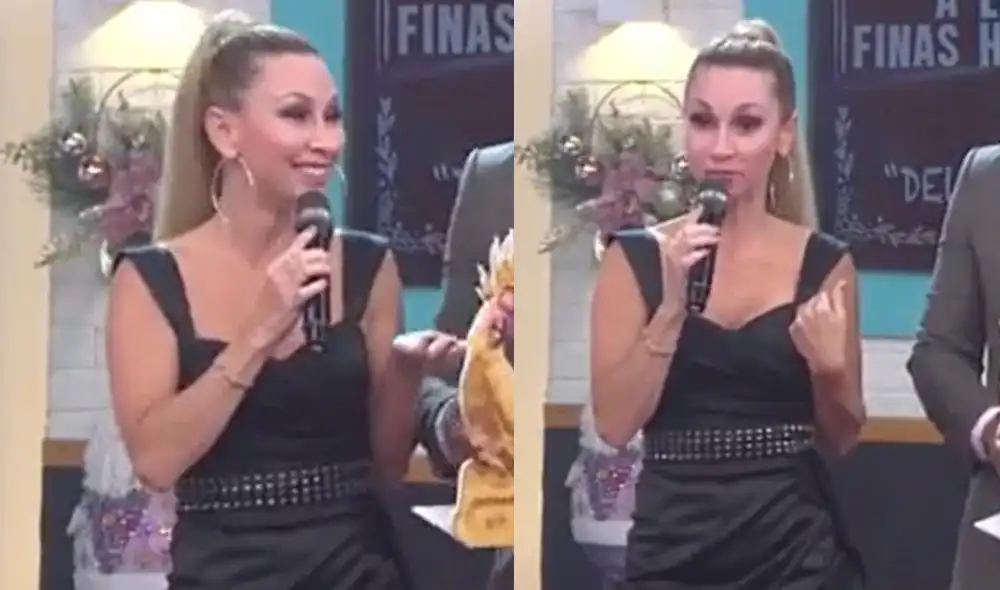 Belén Estévez reveló cuál es su verdadero nombre. Foto: América TV.