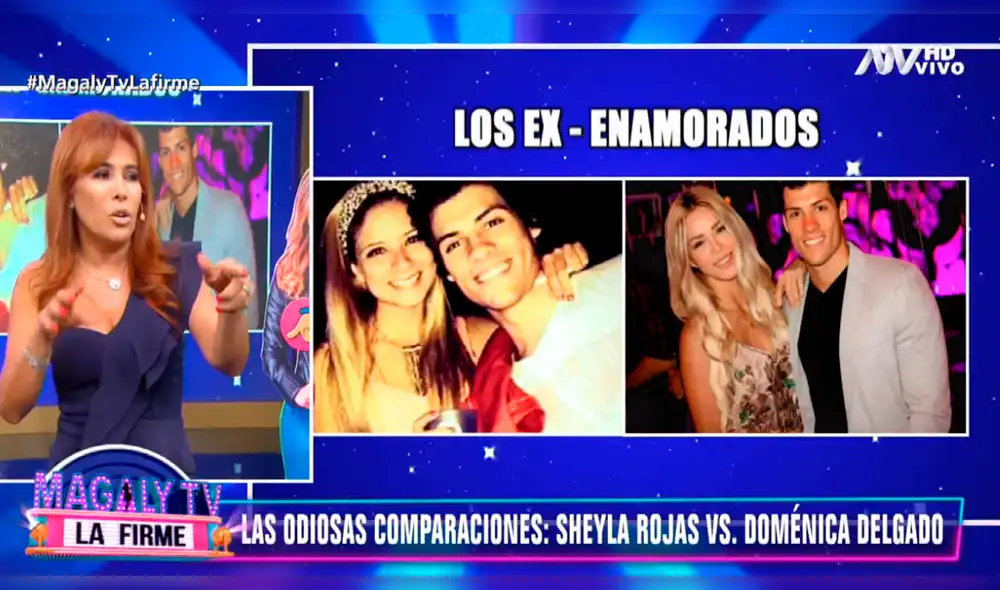 Magaly Medina compara a Sheyla Rojas y Doménica tras ampay con Pedro Moral