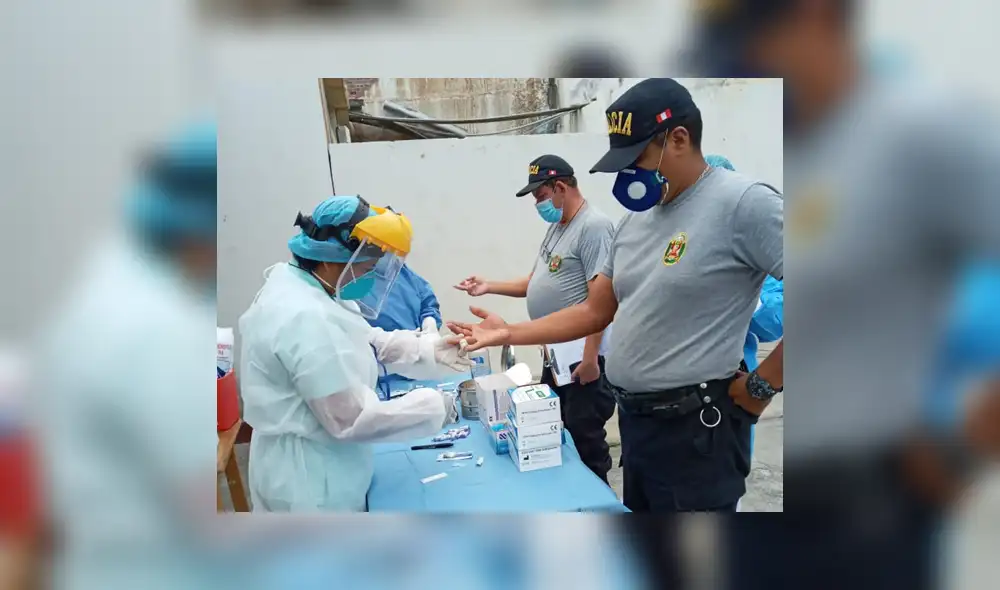 Trujillo: más de 400 policías y comerciantes pasaron prueba de descarte de coronavirus
