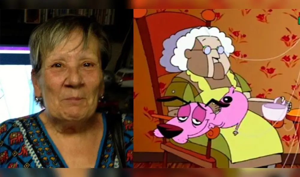 'Coraje, el perro cobarde': muere actriz que le dio voz a Muriel