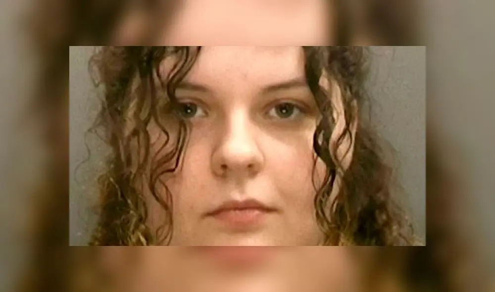 Jasmine Rowbottom de 24 años años le mintió a las autoridades hace tres años. Foto: SWNS. Jasmine Rowbottom de 24 años años le mintió a las autoridades hace tres años. Foto: SWNS.