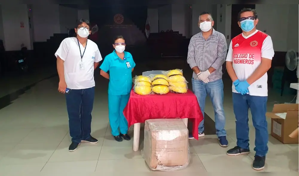 Donación del Colegio de Ingenieros de Lambayeque Donación del Colegio de Ingenieros de Lambayeque