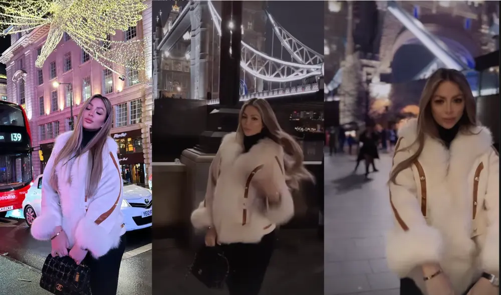 Sheyla Rojas y su novio comenzaron el 2023 en Europa. Foto: composición LR/Instagram