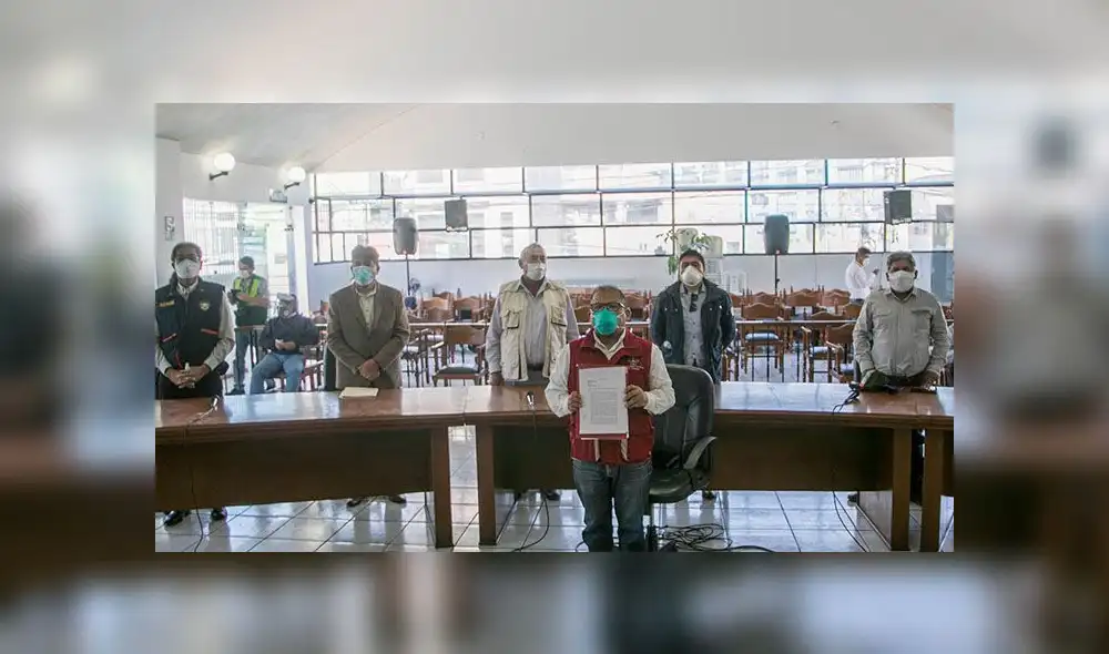 Alcaldes de municipios de Arequipa emitieron pronunciamiento.