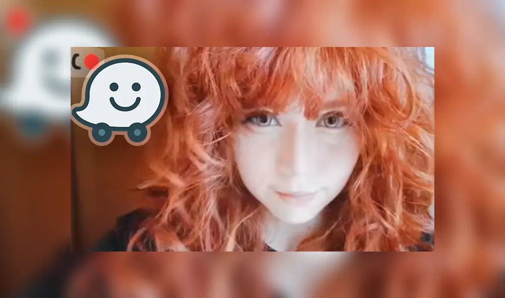 Facebook viral: chica pelirroja sorprende con su perfecta imitación a la voz del asistente de 'Waze' [VIDEO]