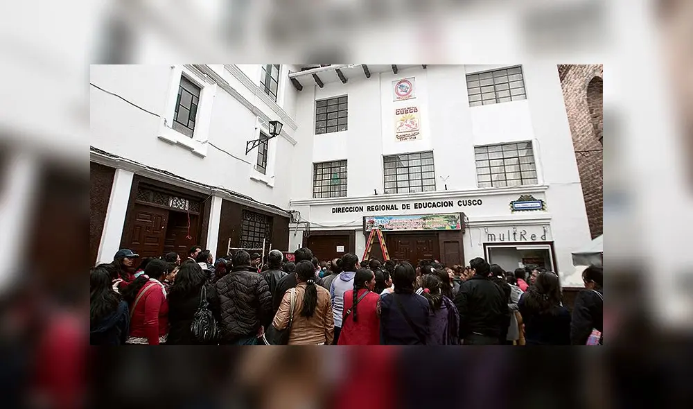 PAGOS BAJO SOSPECHA. Funcionarios de Educación esclarecerán este lunes irregularidades en pago de la deuda social en Cusco.
