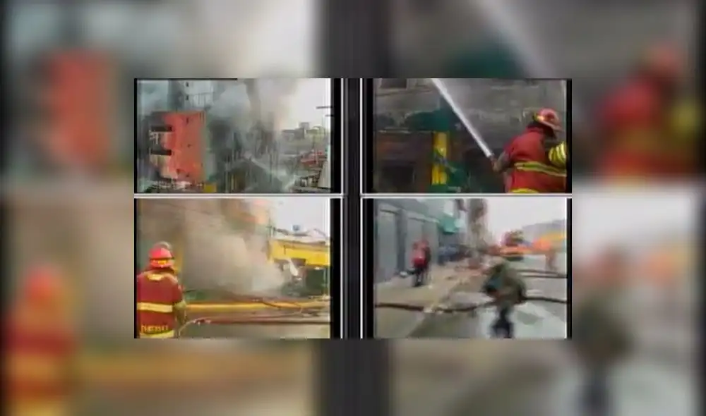 Incendio en Las Malvinas: vecinos desmienten a alcalde de Lima sobre instalación de contenedores [VIDEO]