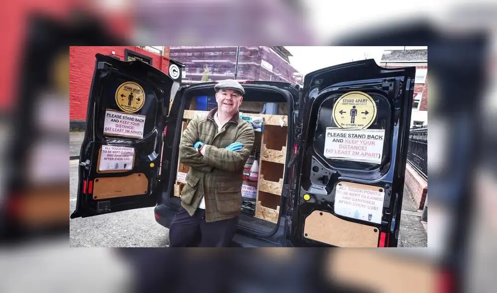 Desliza a la izquierda para ver más fotos de la sorpresa que recibió el hombre de 90 años. (Foto: Upscol)