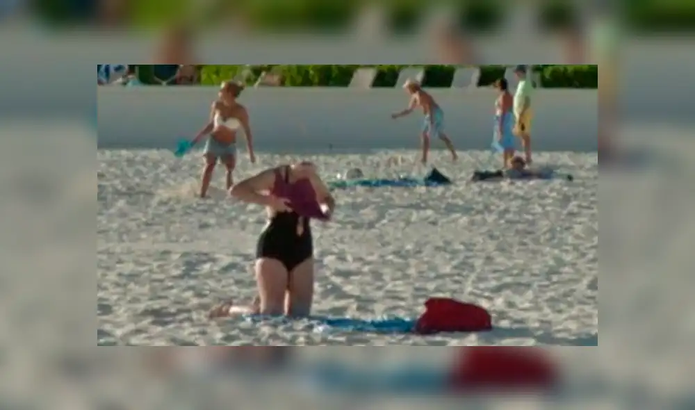 Google Maps: recorre playa de México y encuentran a chica que parece no tener cabeza [FOTOS]