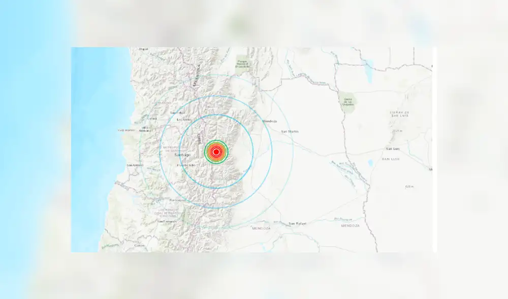 Sismo de 4.5 sacude la frontera entre Argentina y Chile