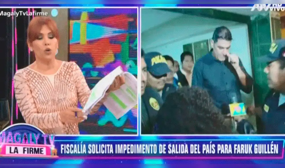 Faruk Guillén: Fiscalia solicita orden de impedimento de salida del país  