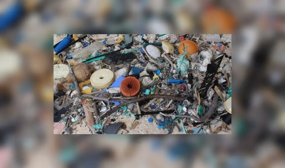 La playa más contaminada del mundo está en una isla deshabitada del Pacífico Sur [VIDEO]