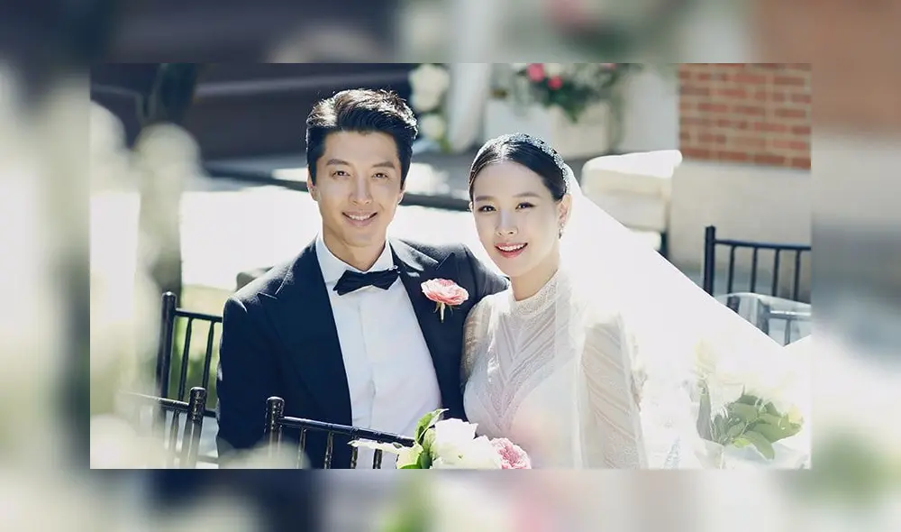 Lee Dong Gun y Jo Yoon Hee se casaron en 2017. Lee Dong Gun y Jo Yoon Hee se casaron en 2017.