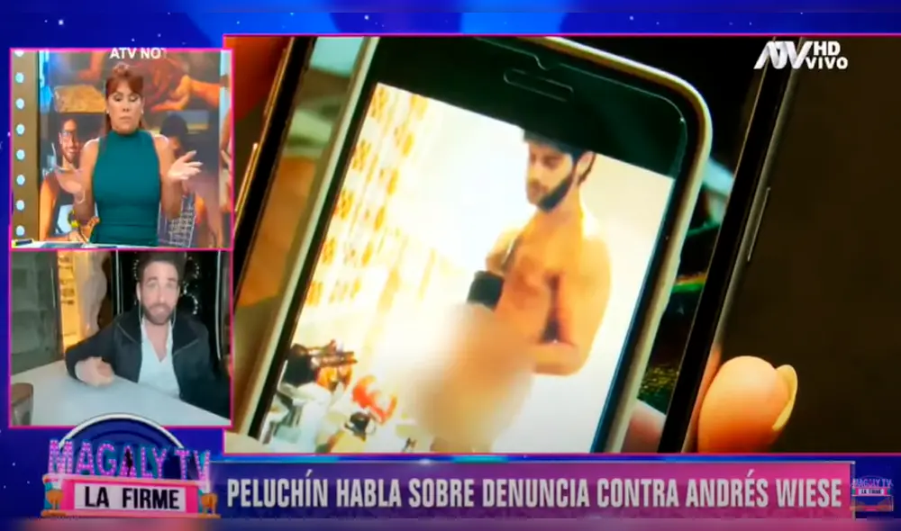 Andrés Wiese Rodrigo González asegura que el actor y Thaiss Felman terminaron por mensajes hot que él enviaba sus fans