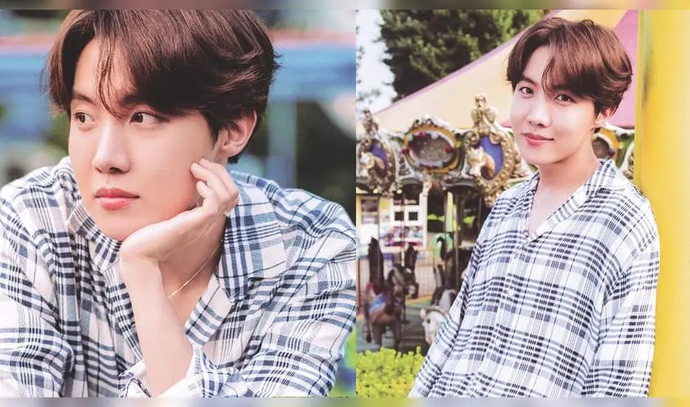 Desliza para ver más fotos de Hobi de BTS. Créditos: Big Hit Ent.