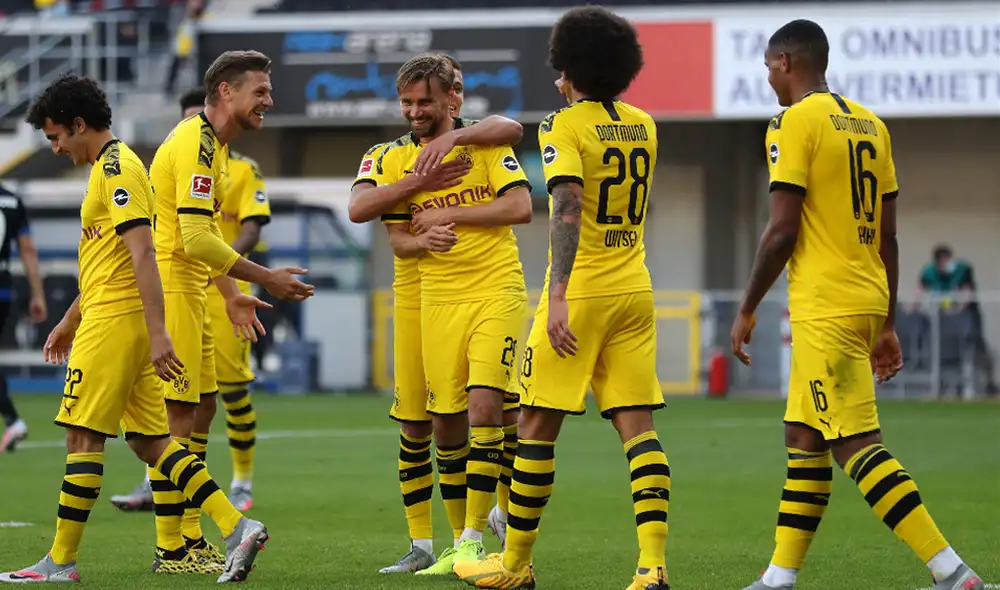 Borussia Dortmund podría perder a cinco jugadores que incumplieron la cuarentena. | Foto: EFE
